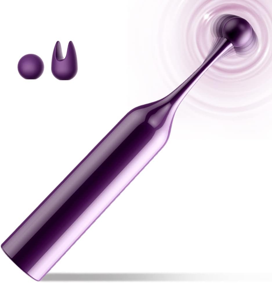 Rechargeable Bullet Vibrator 10 Modes Quiet Personal Massager