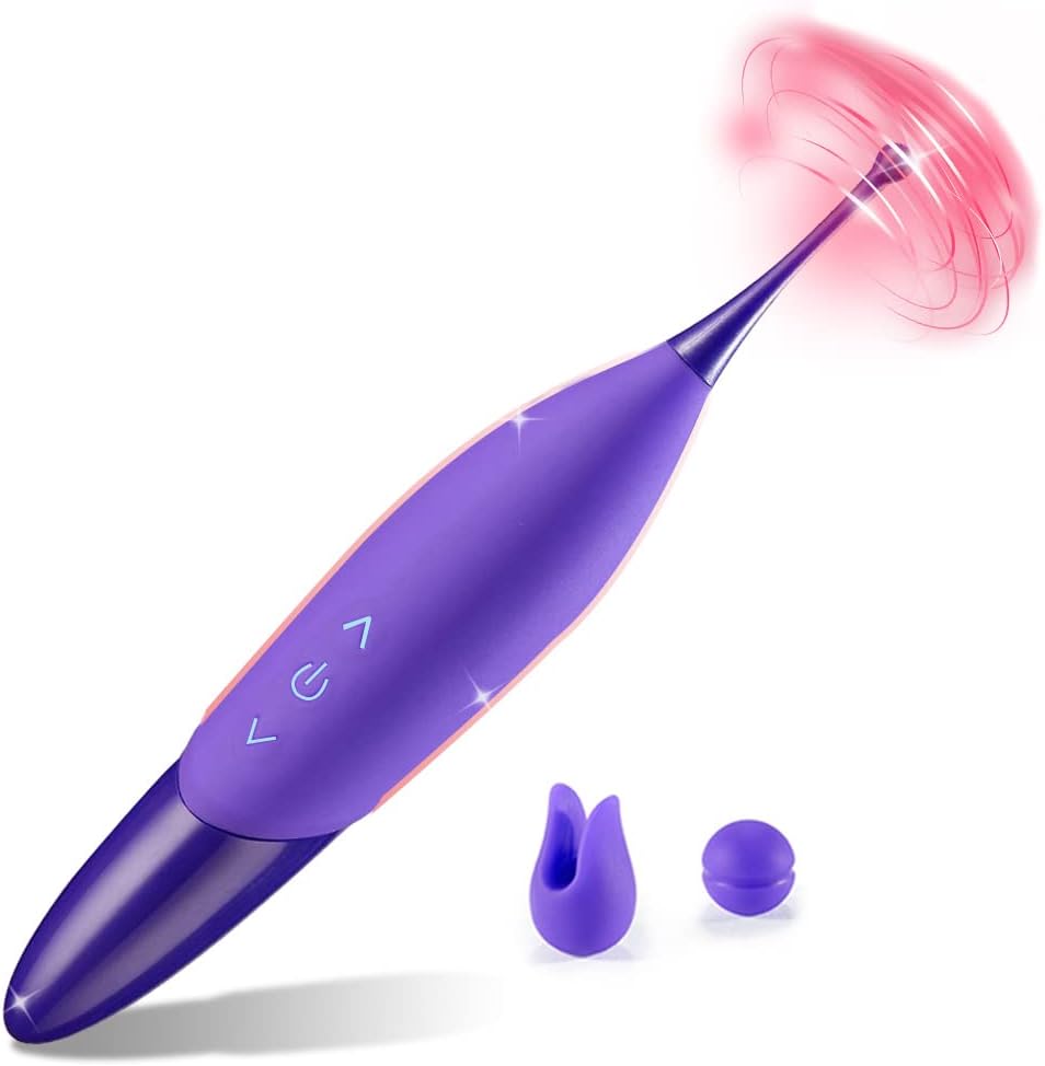 Clitoral & G-Spot Vibrator 7 Modes Waterproof USB Rechargeable