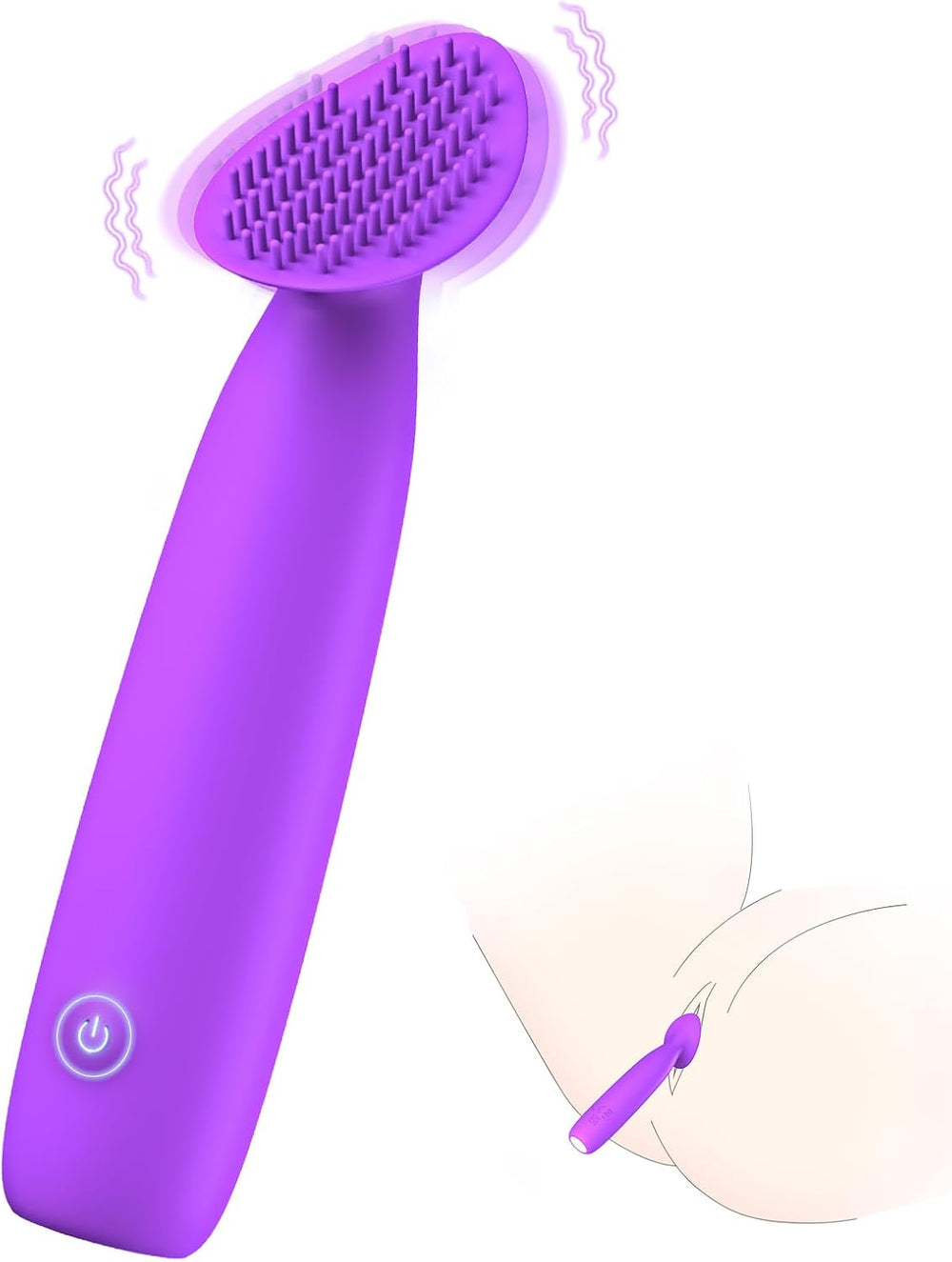 Adult Sex Toys Vibrator Wand,Mini Bullet Vibrators with 10 Vibration Modes,Female Wand Vibrator for Penis Vulva Clitoral Stimulator,Sexual Pleasure Tools for Women Couples,Adult Sex Toys & Games