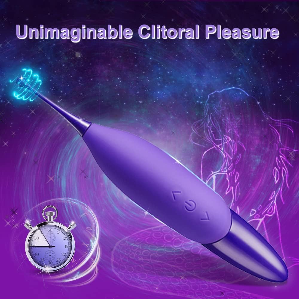 Clitoral & G-Spot Vibrator 7 Modes Waterproof USB Rechargeable