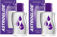 Astroglide Water Based Lube (2.5oz), Liquid Personal Lubricant for for Men, Women and Couples, Safe for Toys, Travel-Friendly Size