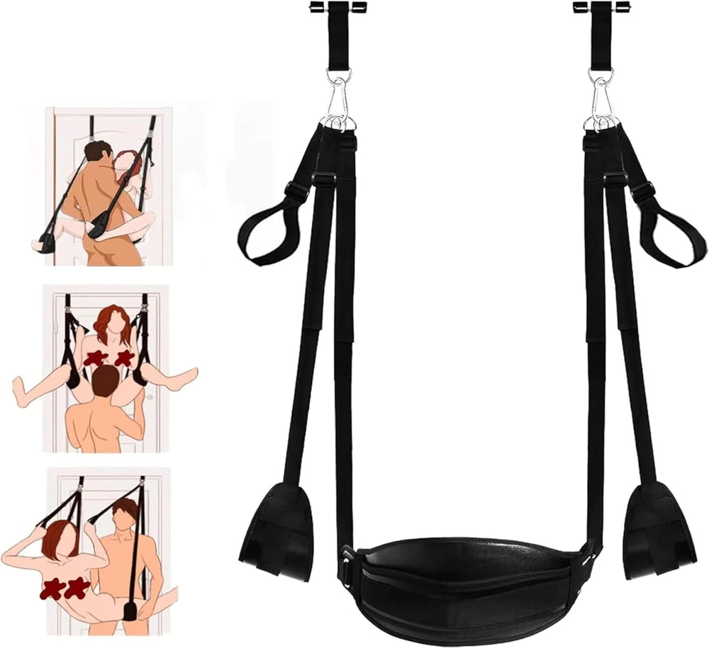 Couples Sex Swing Door Hanging Sling Supports Up to 300 lbs
