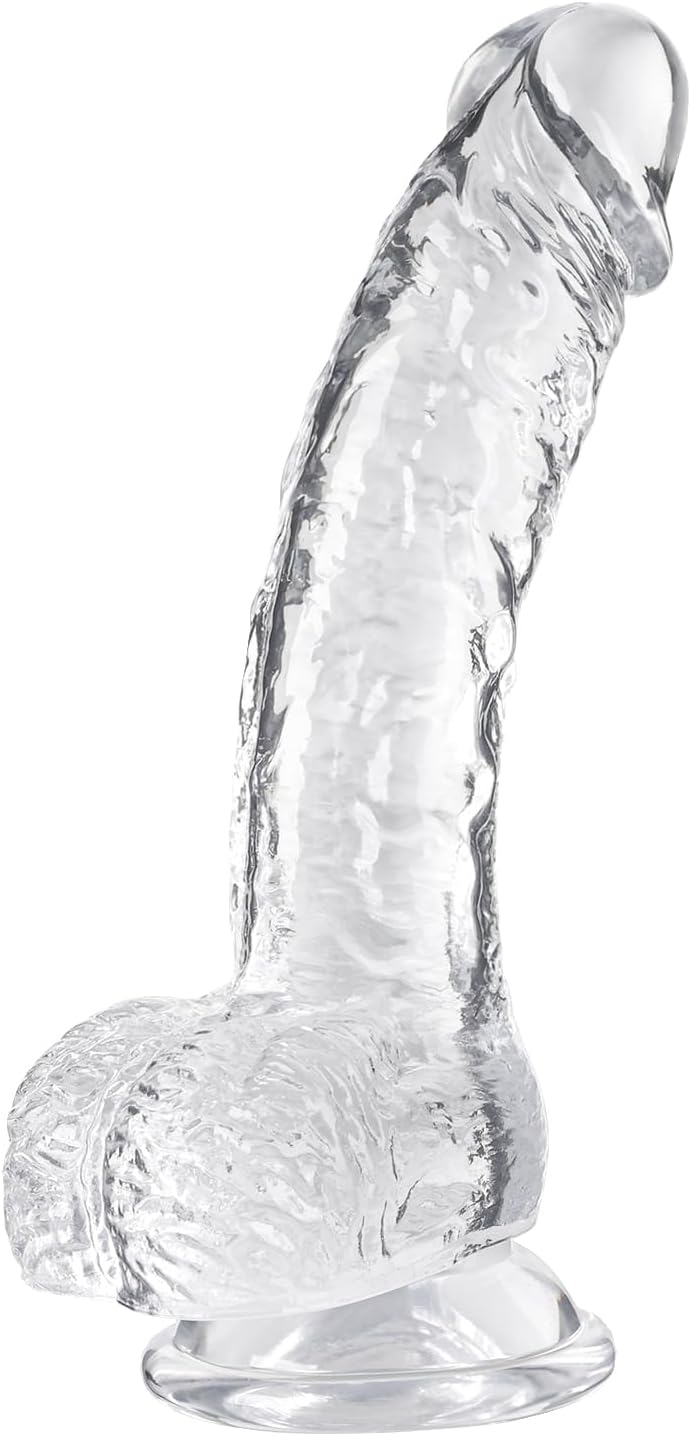 Realistic Dildo 7.3 Inch Suction Cup Silicone G Spot Toy