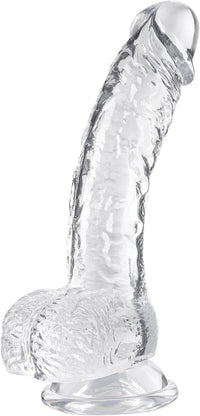 Realistic Dildo 7.3 Inch Suction Cup Silicone G Spot Toy