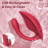 Remote Control Couples Vibrator Wearable 9 Modes Massager Pro