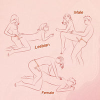 Strap-On Dildo Harness Silicone Wearable High Elasticity Toy