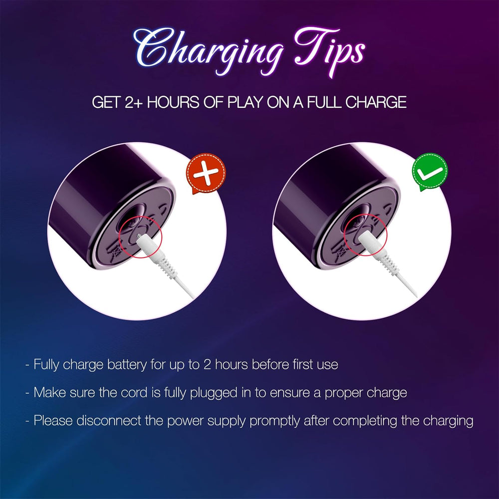 Rechargeable Bullet Vibrator 10 Modes Quiet Personal Massager