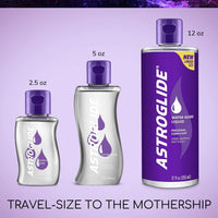 Astroglide Water Based Lube (2.5oz), Liquid Personal Lubricant for for Men, Women and Couples, Safe for Toys, Travel-Friendly Size