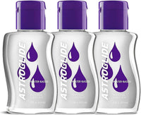 Astroglide Water Based Lube (2.5oz), Liquid Personal Lubricant for for Men, Women and Couples, Safe for Toys, Travel-Friendly Size