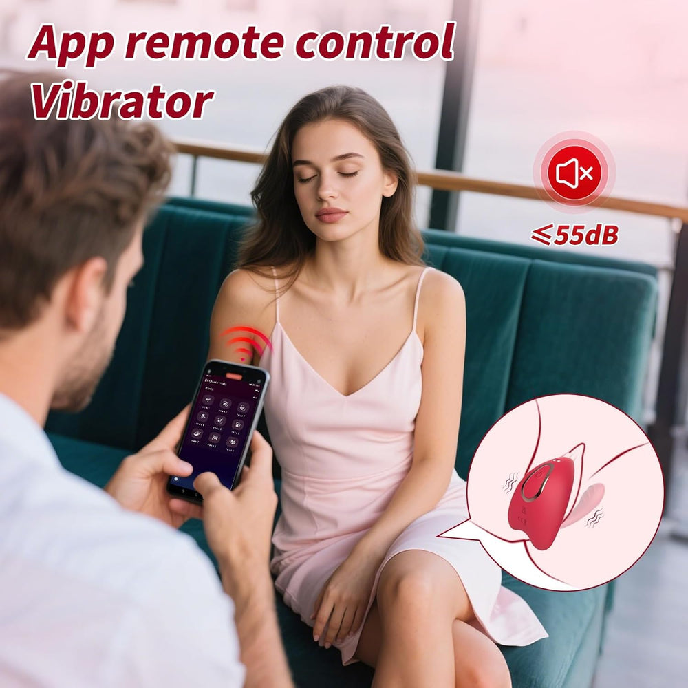 Remote Control Couples Vibrator Wearable 9 Modes Massager Pro