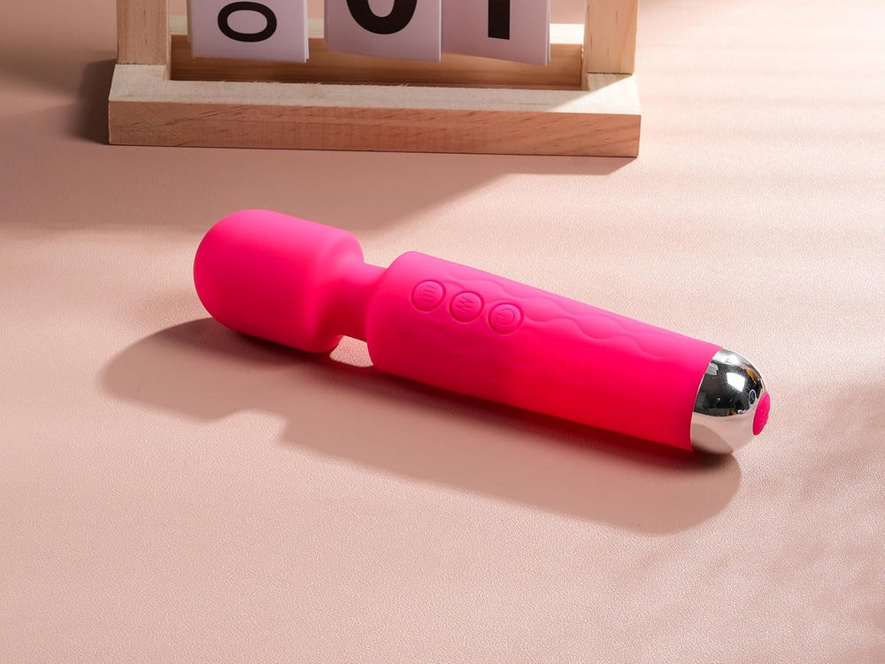 Waterproof Wand Massager 8 Speeds 20 Modes Rechargeable Pro