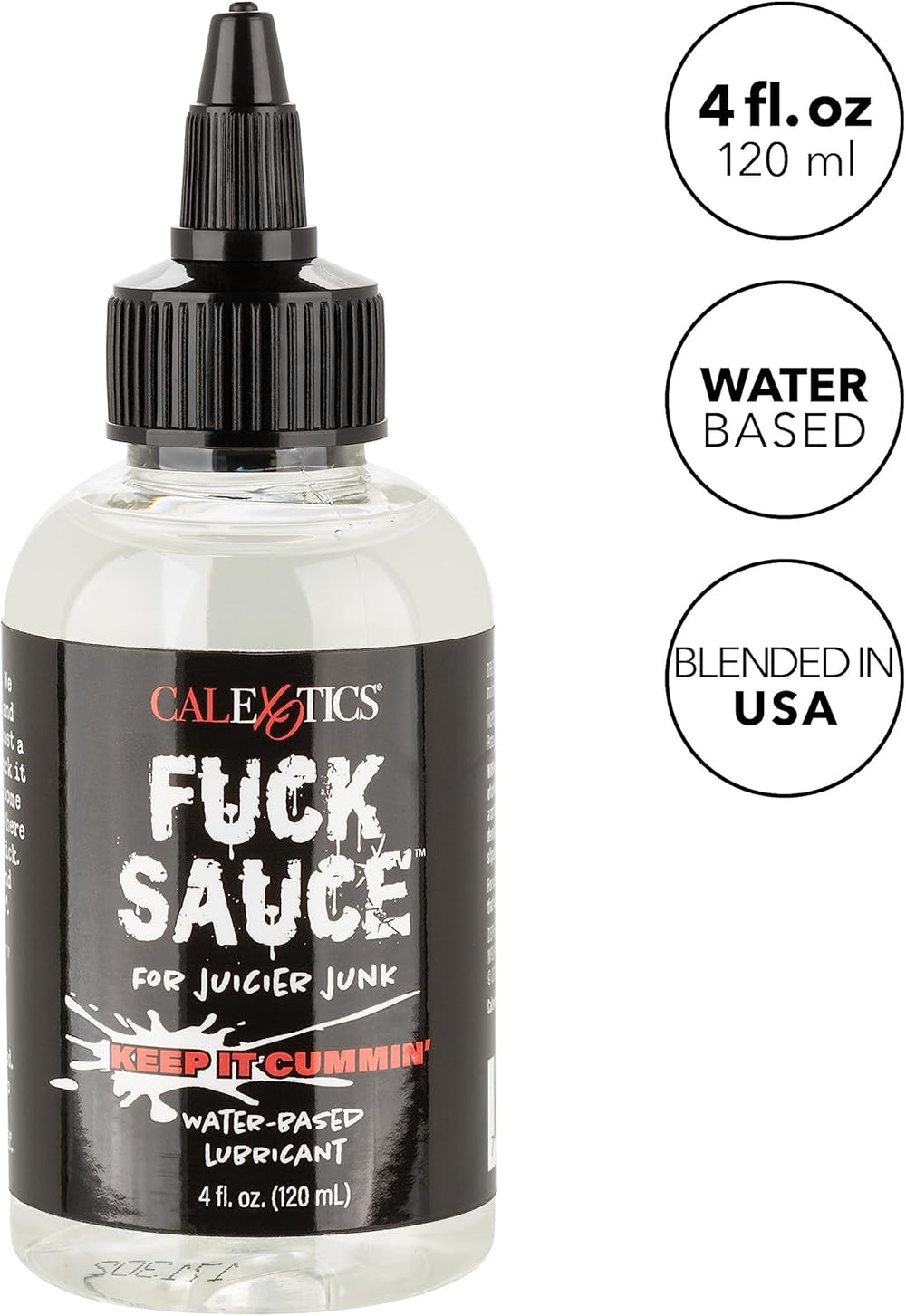 Water-Based Personal Lubricant 4oz Long Lasting Smooth Glide